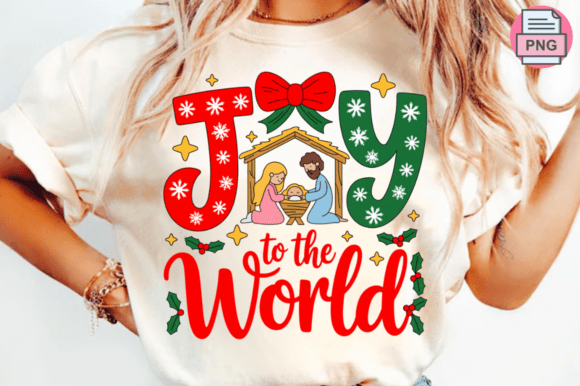Christian Christmas PNG, Joy to the Worl