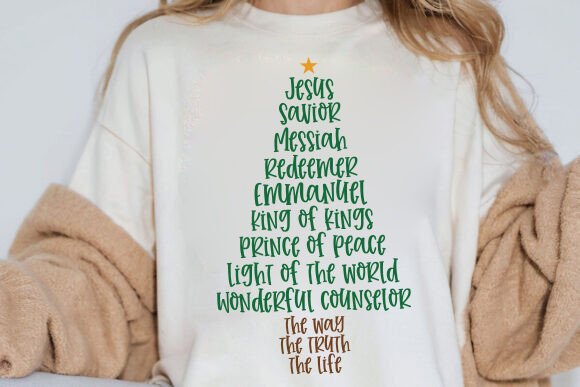 Christian Christmas PNG T-Shirt Designs