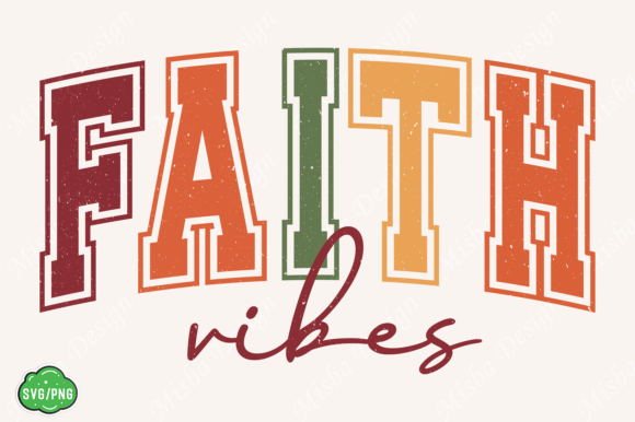 Faith Vibes SVG PNG, Boho Fall Christian