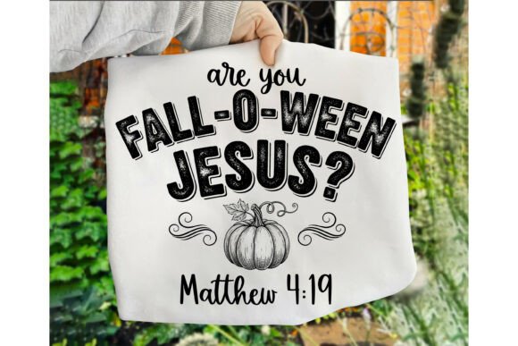 Fall O Ween Jesus Thanksgiving Christian T-Shirt Designs