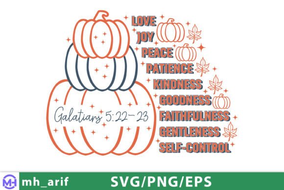 Fruits of the Spirit SVG for T-Shirt Designs