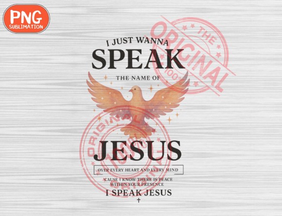 I Speak Jesus PNG & Jesus Lover PNG — T-Shirt Designs