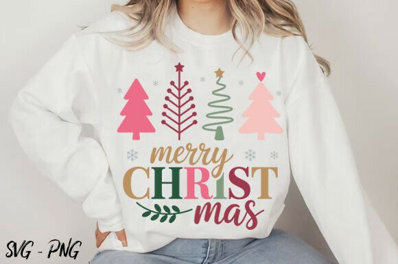 Merry Christmas Christian SVG for T-Shirt Designs